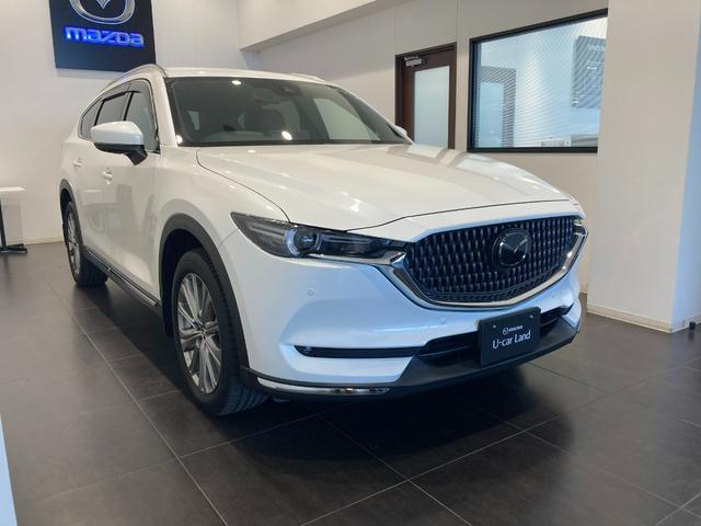 CX-8 25T エクスクルーシブモード 2WD ガソリンターボ 禁煙 純正ナビ ETC ドラレコ BOSEスピーカー ダークブラウンシート シートヒーター/ベンチレーション 360°ビューモニター(5枚目)