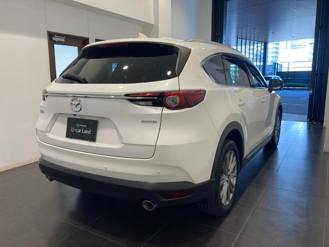 CX-8 25T エクスクルーシブモード 2WD ガソリンターボ 禁煙 純正ナビ ETC ドラレコ BOSEスピーカー ダークブラウンシート シートヒーター/ベンチレーション 360°ビューモニター(7枚目)