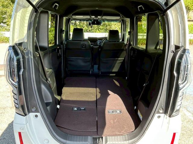 N-BOXカスタム G・Lターボホンダセンシング 両側電動スライドドア、ホンダセンシング、禁煙車、LEDヘッドライト、ビルドインETC、9インチナビ、バックカメラ、TV、Bluetooth、ドライブレコーダー、電動格納ミラー、クルーズコントロール(46枚目)