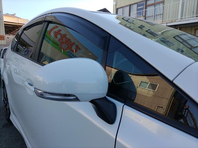 プリウスアルファ Sツーリングセレクション・GRスポーツ ナビ フルセグTV Bluetoothオーディオ Bカメラ ドライブレコーダー ETC GR専用ハーフレザーシート 純正アルミ ステアリングリモコン オートライト プライバシーガラス Wエアバッグ(51枚目)