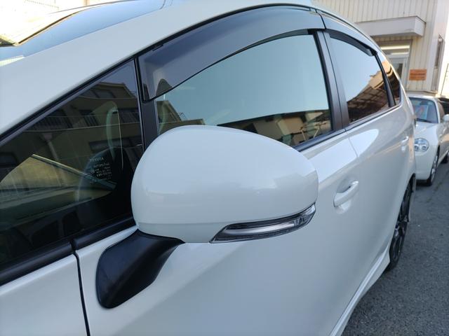 プリウスアルファ Sツーリングセレクション・GRスポーツ ナビ フルセグTV Bluetoothオーディオ Bカメラ ドライブレコーダー ETC GR専用ハーフレザーシート 純正アルミ ステアリングリモコン オートライト プライバシーガラス Wエアバッグ(52枚目)