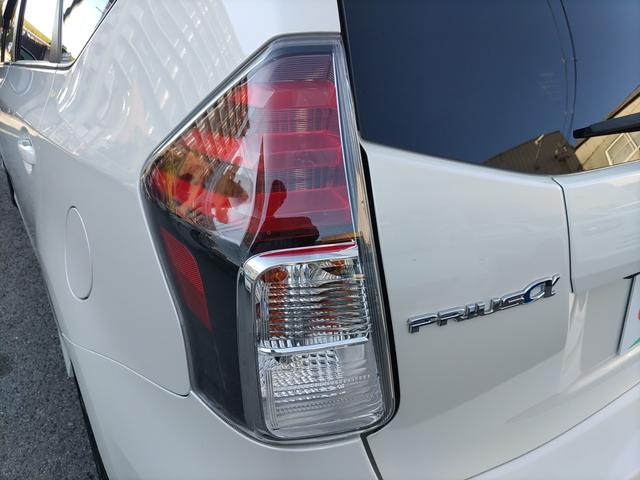 プリウスアルファ Sツーリングセレクション・GRスポーツ ナビ フルセグTV Bluetoothオーディオ Bカメラ ドライブレコーダー ETC GR専用ハーフレザーシート 純正アルミ ステアリングリモコン オートライト プライバシーガラス Wエアバッグ(58枚目)