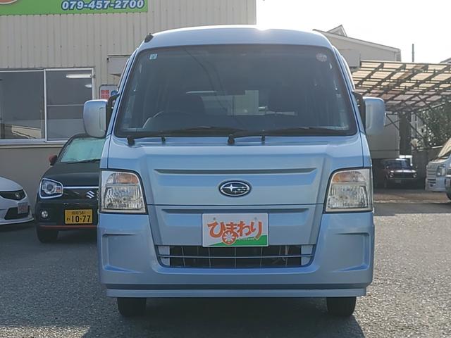 サンバーバン ディアス キーレス CDオーディオ ヘッドライトレベライザー プライバシーガラス オーバーヘッドコンソール Wエアバッグ ABS(16枚目)