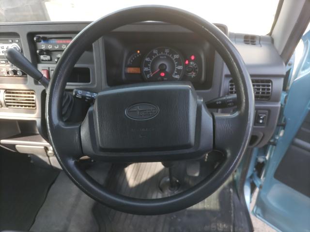 サンバーバン ディアス キーレス CDオーディオ ヘッドライトレベライザー プライバシーガラス オーバーヘッドコンソール Wエアバッグ ABS(40枚目)