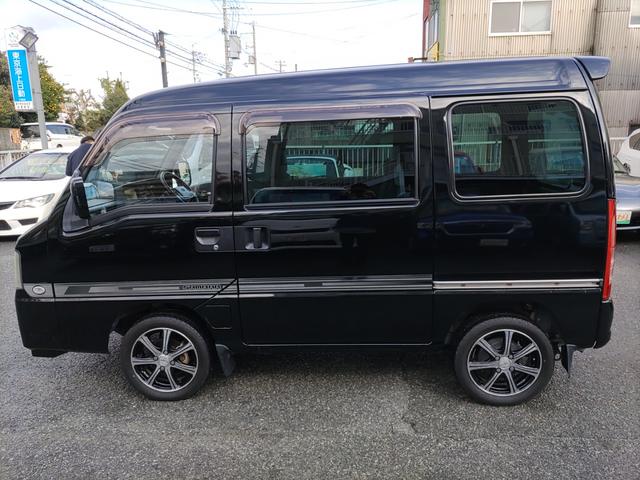 サンバーバン ディアス スーパーチャージャー 4WD オートマチック車 Bカメラ ドラレコ ETC 社外レーダー 社外アルミ キーレス Rヒーター オーバーヘッドコンソール プライバシーガラス Wエアバッグ ABS(24枚目)