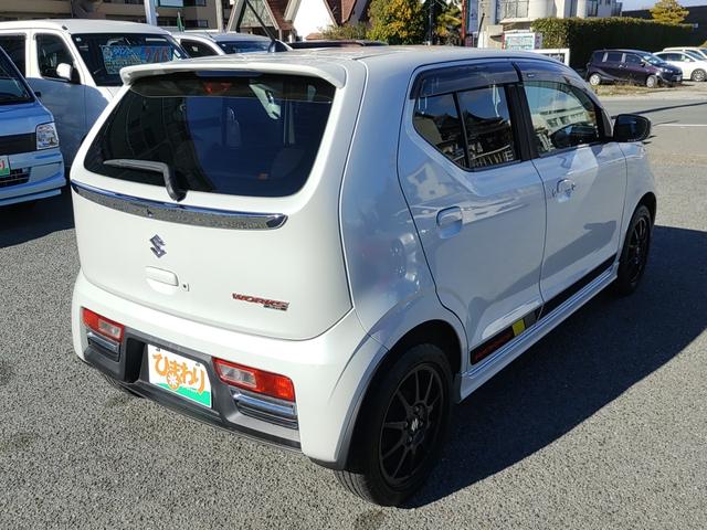 アルトワークス ベースグレード 4WD ターボ 5MT Bluetoothオーディオ Bカメラ ドラレコ ワークス専用レカロシート スマートキー プッシュスタート 純正アルミ オートエアコン オートライト Wエアバッグ ABS(13枚目)