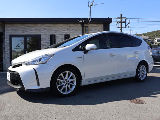 プリウスアルファ Ｓツーリングセレクション　・ユーザー買取車・ワンオーナー・後期型・バックカメラ・ＬＥＤオートライト・フォグ・ビルトインＥＴＣ・プッシュスタート・スマートキー・純正１７ＡＷ・純正フロアマット・ステアリングスイッチ・オートエアコン（11枚目）