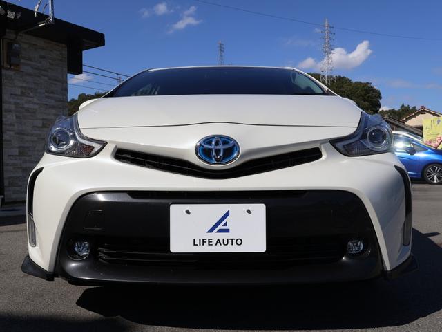 プリウスアルファ Ｓツーリングセレクション　・ユーザー買取車・ワンオーナー・後期型・バックカメラ・ＬＥＤオートライト・フォグ・ビルトインＥＴＣ・プッシュスタート・スマートキー・純正１７ＡＷ・純正フロアマット・ステアリングスイッチ・オートエアコン（48枚目）