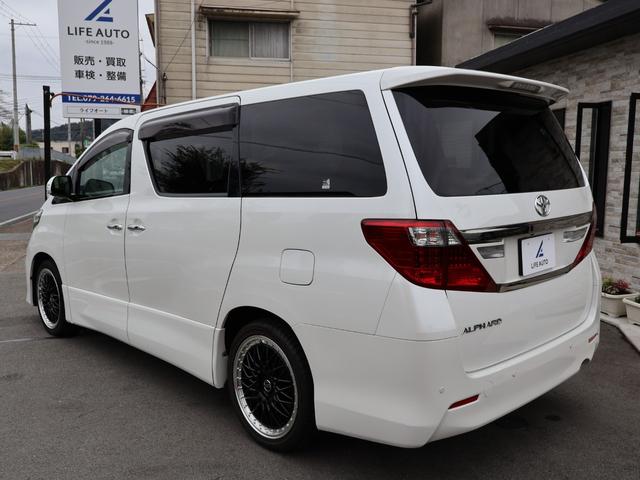 アルファード ２４０Ｓ　タイプゴールド　・後期型・７人乗り・純正８型ＨＤＤナビ・フルセグ・Ｂカメラ・純正後席モニター・ＥＴＣ・ＨＩＤ・ハーフレザー・クルコン・両側パワースライド・コーナーセンサー・社外１９ＡＷ・リトラミラー・パワーバックドア（29枚目）