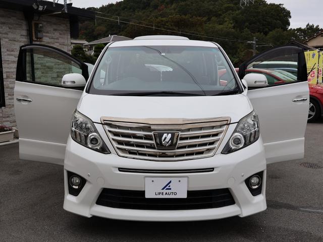 アルファード ２４０Ｓ　タイプゴールド　・後期型・７人乗り・純正８型ＨＤＤナビ・フルセグ・Ｂカメラ・純正後席モニター・ＥＴＣ・ＨＩＤ・ハーフレザー・クルコン・両側パワースライド・コーナーセンサー・社外１９ＡＷ・リトラミラー・パワーバックドア（66枚目）