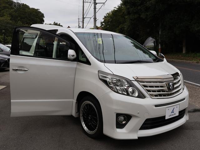アルファード ２４０Ｓ　タイプゴールド　・後期型・７人乗り・純正８型ＨＤＤナビ・フルセグ・Ｂカメラ・純正後席モニター・ＥＴＣ・ＨＩＤ・ハーフレザー・クルコン・両側パワースライド・コーナーセンサー・社外１９ＡＷ・リトラミラー・パワーバックドア（67枚目）