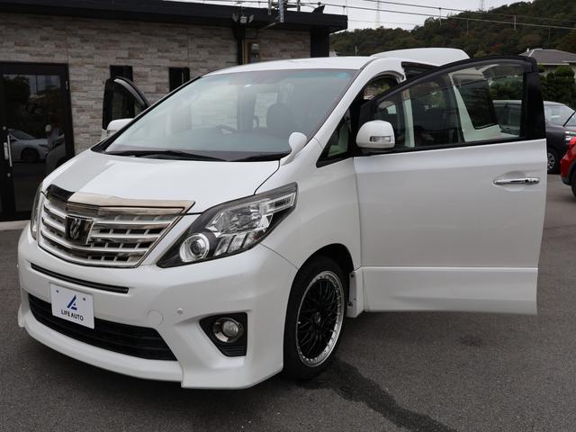 アルファード ２４０Ｓ　タイプゴールド　・後期型・７人乗り・純正８型ＨＤＤナビ・フルセグ・Ｂカメラ・純正後席モニター・ＥＴＣ・ＨＩＤ・ハーフレザー・クルコン・両側パワースライド・コーナーセンサー・社外１９ＡＷ・リトラミラー・パワーバックドア（71枚目）