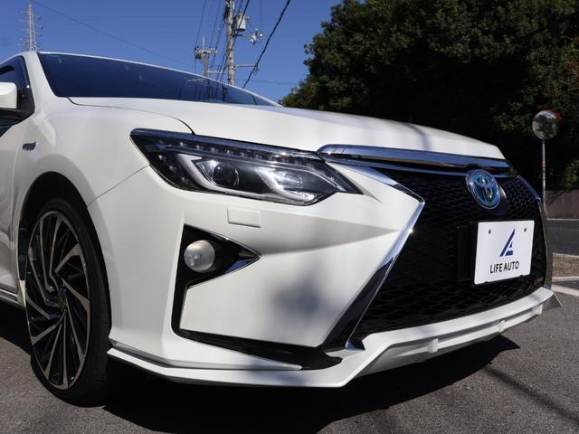 カムリ ハイブリッド　Ｇパッケージ　・ＺＳ－ＣＵＳＴＯＭフロントバンパー・純正ＨＤＤナビ・フルセグＴＶ・バックカメラ・社外２０ＡＷ・ＨＩＤオートライト・フォグ・クルーズコントロール・ＥＴＣ・前後ドラレコ・ステアリングスイッチ・ＢＴ（13枚目）