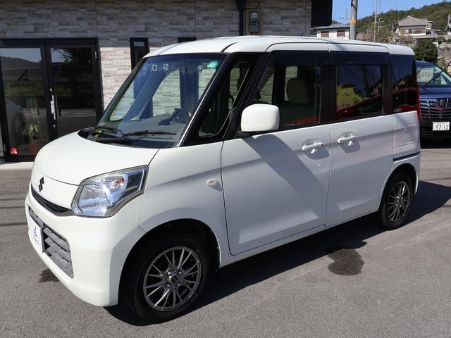 スペーシア Ｘデュアルカメラブレーキサポート装着車　・デュアルカメラブレーキサポート・ＨＩＤオートライト・ＥＴＣ・シートヒーター・パワースライドドア・レーンキーピングアシスト・社外１４ＡＷ・アイドリングストップ・プッシュスタート・電動格納ミラー（31枚目）