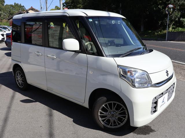 スペーシア Ｘデュアルカメラブレーキサポート装着車　・デュアルカメラブレーキサポート・ＨＩＤオートライト・ＥＴＣ・シートヒーター・パワースライドドア・レーンキーピングアシスト・社外１４ＡＷ・アイドリングストップ・プッシュスタート・電動格納ミラー（41枚目）