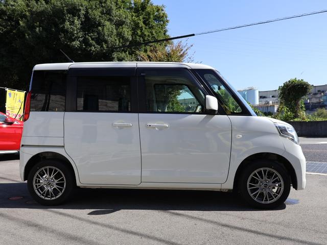 スペーシア Ｘデュアルカメラブレーキサポート装着車　・デュアルカメラブレーキサポート・ＨＩＤオートライト・ＥＴＣ・シートヒーター・パワースライドドア・レーンキーピングアシスト・社外１４ＡＷ・アイドリングストップ・プッシュスタート・電動格納ミラー（54枚目）