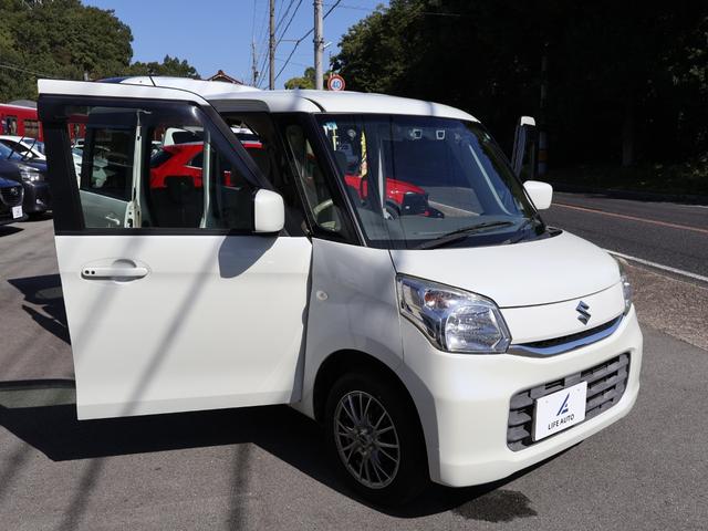 スペーシア Ｘデュアルカメラブレーキサポート装着車　・デュアルカメラブレーキサポート・ＨＩＤオートライト・ＥＴＣ・シートヒーター・パワースライドドア・レーンキーピングアシスト・社外１４ＡＷ・アイドリングストップ・プッシュスタート・電動格納ミラー（61枚目）