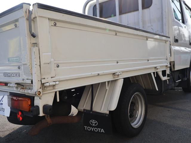 トヨエース Wキャブロングジャストロー ・ユーザー買取車・5速ミッション・ディーゼル・社外メモリーナビ・フルセグTV・後輪ダブルタイヤ・HIDヘッドライト・フォグ・BT・コムテックドラレコ・エアコン・パワステ・エアバッグ・取説保証書(34枚目)
