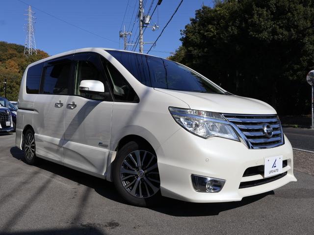 セレナ ハイウェイスター Vセレ+セーフティII SHV ・エマージェンシーブレーキ・純正メモリーナビ・フルセグ・社外後席モニター・両側パワースライド・LEDライト・フォグ・ETC・純正16AW・車高調・BT・DVD・クルコン・コーナーセンサー・純正ドラレコ(4枚目)