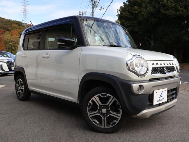 ハスラー Ｘ　・４ＷＤ・レーダーブレーキサポート・社外メモリーナビ・ワンセグ・バックカメラ・シートヒーター・ＨＩＤオートライト・フォグ・アイドリングストップ・プッシュスタート・オートエアコン・グリップコントロール（4枚目）