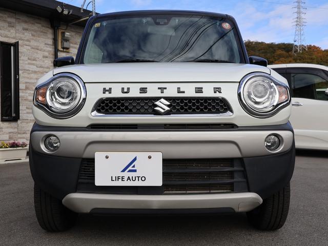 ハスラー Ｘ　・４ＷＤ・レーダーブレーキサポート・社外メモリーナビ・ワンセグ・バックカメラ・シートヒーター・ＨＩＤオートライト・フォグ・アイドリングストップ・プッシュスタート・オートエアコン・グリップコントロール（13枚目）