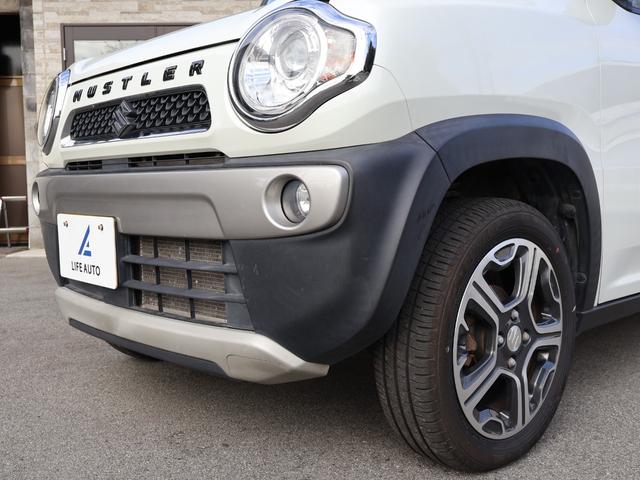 ハスラー Ｘ　・４ＷＤ・レーダーブレーキサポート・社外メモリーナビ・ワンセグ・バックカメラ・シートヒーター・ＨＩＤオートライト・フォグ・アイドリングストップ・プッシュスタート・オートエアコン・グリップコントロール（18枚目）