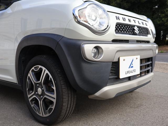 ハスラー Ｘ　・４ＷＤ・レーダーブレーキサポート・社外メモリーナビ・ワンセグ・バックカメラ・シートヒーター・ＨＩＤオートライト・フォグ・アイドリングストップ・プッシュスタート・オートエアコン・グリップコントロール（40枚目）