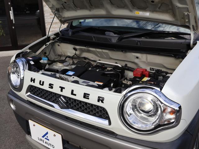 ハスラー Ｘ　・４ＷＤ・レーダーブレーキサポート・社外メモリーナビ・ワンセグ・バックカメラ・シートヒーター・ＨＩＤオートライト・フォグ・アイドリングストップ・プッシュスタート・オートエアコン・グリップコントロール（56枚目）