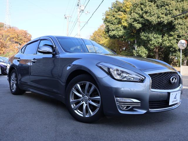 フーガ 250GT ・エマージェンシーブレーキ・純正HDDナビ・フルセグ・アラウンドビューモニター・Bカメラ・ハーフレザー・LED・純正18AW・クルコン・コーナーセンサー・ETC・BSM・LDW・ドラレコ・AFS(4枚目)