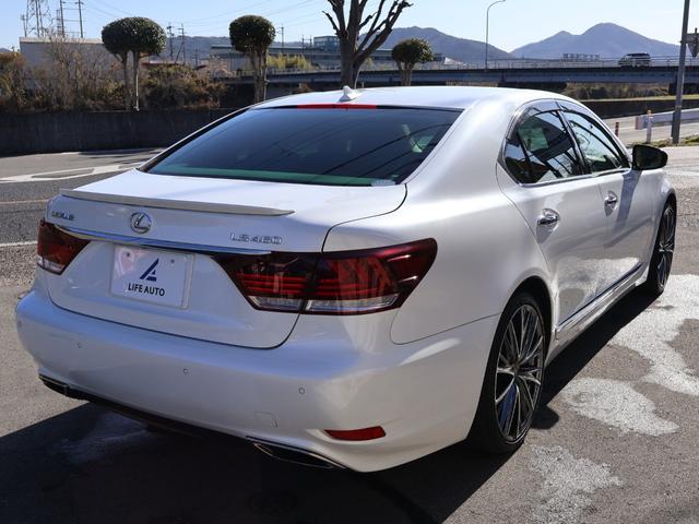 ＬＳ ＬＳ４６０　・レクサスプレミアムサウンドシステム・純正ナビ・フルセグＴＶ・バックカメラ・三眼ＬＥＤライト・フォグ・社外２０ＡＷ・ＥＴＣ・ステアリングヒーター・クリアランスソナー・エンジンスターター・クルコン（34枚目）