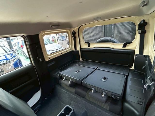 ジムニー XC リフトアップ 社外前後バンパー LEDヘッド 衝突軽減 ディスプレイオーディオ 禁煙 シ-トヒ-タ- フルフラット 衝突安全ボディ フルタイム4WD 横滑防止 パワーウィンド オートマチックハイビーム(44枚目)