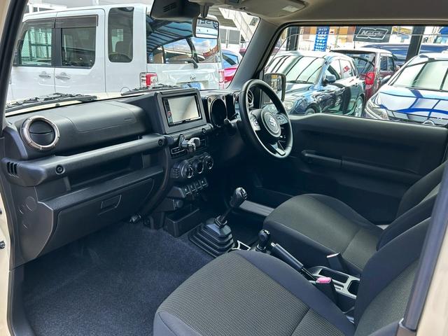 ジムニー XC リフトアップ 社外前後バンパー LEDヘッド 衝突軽減 ディスプレイオーディオ 禁煙 シ-トヒ-タ- フルフラット 衝突安全ボディ フルタイム4WD 横滑防止 パワーウィンド オートマチックハイビーム(45枚目)