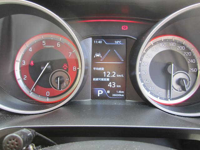 スイフトスポーツ ベースグレード　ドライブレコーダー　ＥＴＣ　ナビ　クリアランスソナー　オートクルーズコントロール　レーンアシスト　衝突被害軽減システム　アルミホイール　ＬＥＤヘッドランプ　スマートキー　シートヒーター　ＡＴ（9枚目）