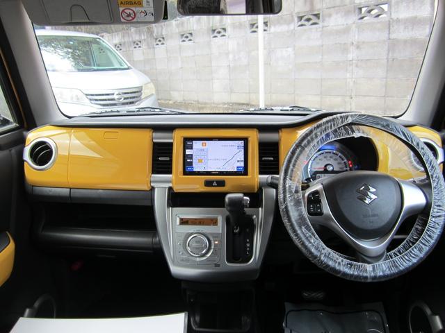 ハスラー Ｘターボ　ドライブレコーダー　ＥＴＣ　ナビ　ＴＶ　レーンアシスト　衝突被害軽減システム　ＨＩＤ　スマートキー　アイドリングストップ　電動格納ミラー　シートヒーター　ベンチシート　ＣＶＴ　盗難防止システム　ＡＢＳ（2枚目）