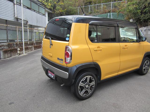 ハスラー Ｘターボ　ドライブレコーダー　ＥＴＣ　ナビ　ＴＶ　レーンアシスト　衝突被害軽減システム　ＨＩＤ　スマートキー　アイドリングストップ　電動格納ミラー　シートヒーター　ベンチシート　ＣＶＴ　盗難防止システム　ＡＢＳ（15枚目）