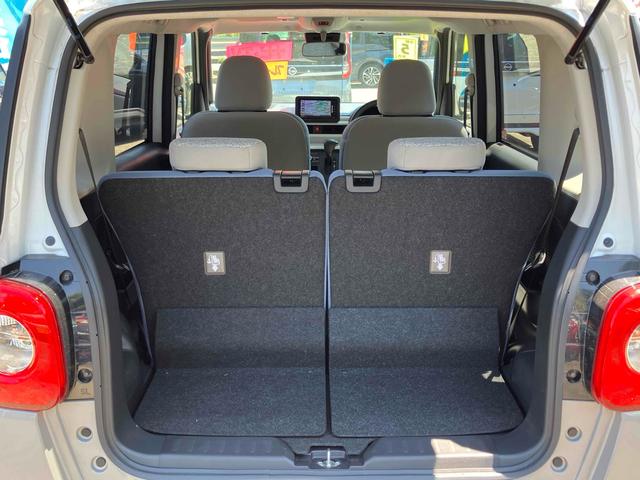 ムーヴキャンバス ストライプスＸ　バックカメラ　両側電動スライドドア　ナビ　ＴＶ　クリアランスソナー　衝突被害軽減システム　オートライト　スマートキー　アイドリングストップ　電動格納ミラー　ベンチシート　ＣＶＴ　盗難防止システム（17枚目）