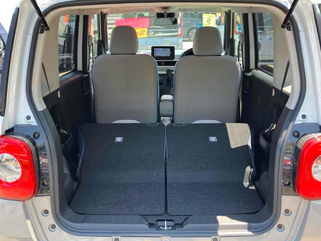 ムーヴキャンバス ストライプスＸ　バックカメラ　両側電動スライドドア　ナビ　ＴＶ　クリアランスソナー　衝突被害軽減システム　オートライト　スマートキー　アイドリングストップ　電動格納ミラー　ベンチシート　ＣＶＴ　盗難防止システム（18枚目）