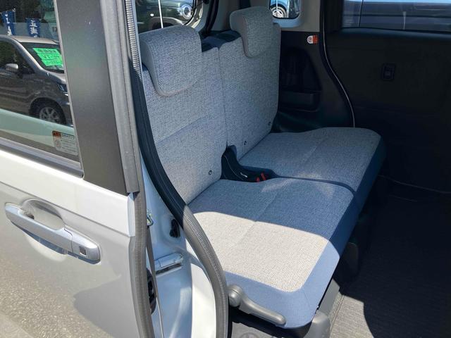 ムーヴキャンバス ストライプスＸ　バックカメラ　両側電動スライドドア　ナビ　ＴＶ　クリアランスソナー　衝突被害軽減システム　オートライト　スマートキー　アイドリングストップ　電動格納ミラー　ベンチシート　ＣＶＴ　盗難防止システム（35枚目）