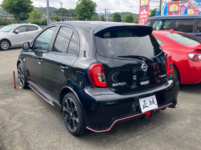 マーチ ニスモ　ワンオーナー　アルミホイール　オートライト　スマートキー　アイドリングストップ　電動格納ミラー　ＣＶＴ　盗難防止システム　衝突安全ボディ　ＡＢＳ　ＥＳＣ　ＣＤ　ミュージックプレイヤー接続可　エアコン（17枚目）