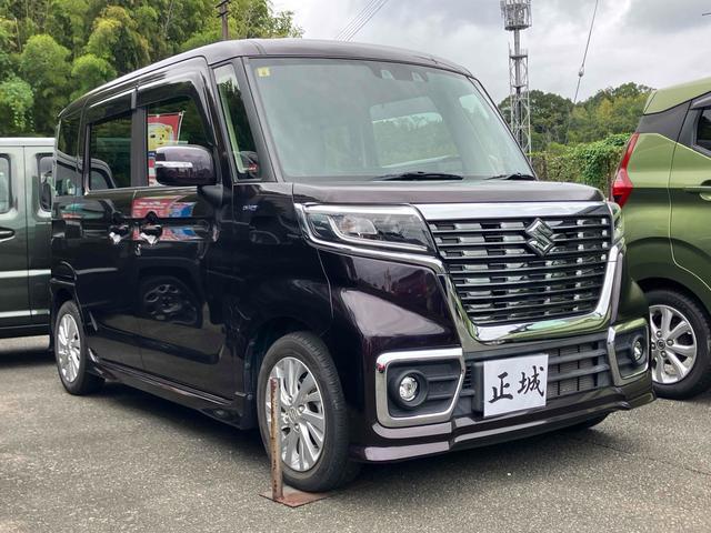 スペーシアカスタム ハイブリッドＧＳ　両側スライド・片側電動　ナビ　ＴＶ　クリアランスソナー　オートクルーズコントロール　レーンアシスト　衝突被害軽減システム　オートライト　ＬＥＤヘッドランプ　スマートキー　アイドリングストップ（13枚目）