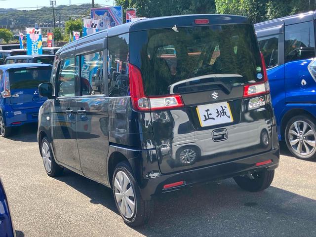 スペーシア G ワンオーナー 両側スライドドア スマートキー アイドリングストップ 電動格納ミラー シートヒーター ベンチシート CVT 盗難防止システム ABS CD 衝突安全ボディ エアコン パワーステアリング(16枚目)