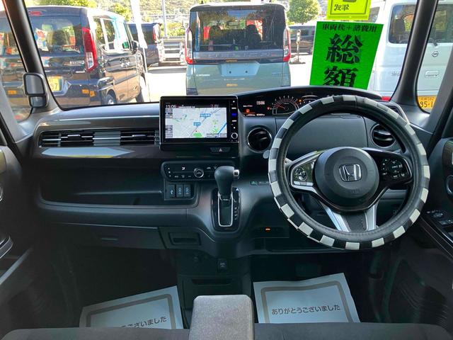 Ｎ－ＢＯＸカスタム Ｇ・Ｌホンダセンシング　ＥＴＣ　バックカメラ　両側スライド・片側電動　ナビ　ＴＶ　クリアランスソナー　オートクルーズコントロール　レーンアシスト　衝突被害軽減システム　オートライト　ＬＥＤヘッドランプ　スマートキー（2枚目）