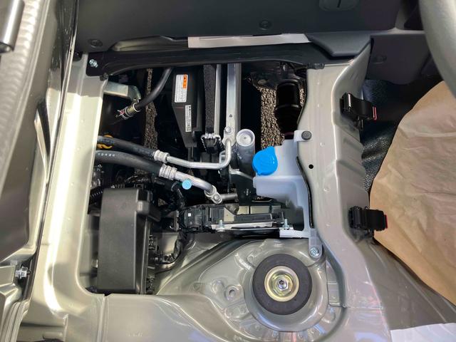 スーパーキャリイ 　４ＷＤ　届け出済み未使用車　軽トラック　ＡＴ　衝突被害軽減システム　クリアランスソナー　レーンアシスト　アイドリングストップ　オートライト　ＥＳＣ　エアコン　パワーステアリング　パワーウィンドウ（40枚目）