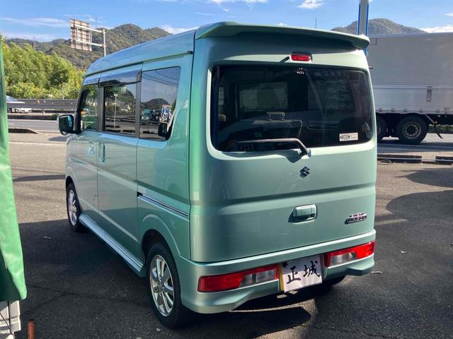 エブリイワゴン ＰＺターボスペシャル　レンタカーアップ　ＥＴＣ　バックカメラ　両側電動スライドドア　ナビ　ＴＶ　衝突被害軽減システム　オートライト　ＨＩＤ　スマートキー　電動格納ミラー　ベンチシート　ＡＴ　盗難防止システム　ＡＢＳ　ＥＳＣ（7枚目）