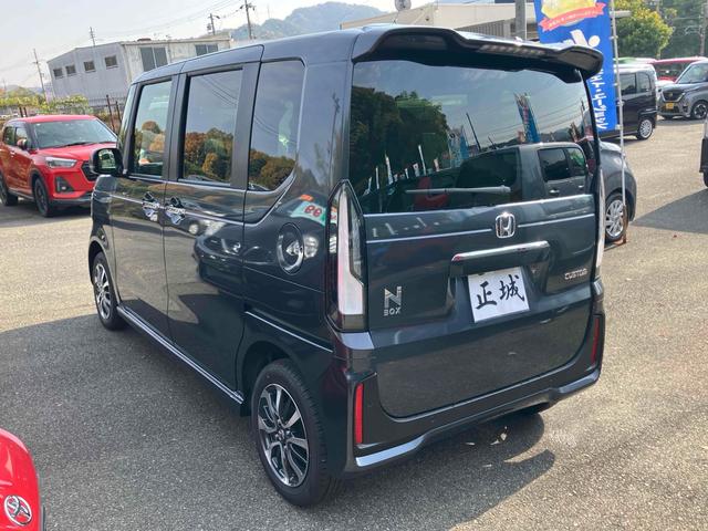 Ｎ－ＢＯＸカスタム ベースグレード　バックカメラ　両側スライド・片側電動　クリアランスソナー　オートクルーズコントロール　衝突被害軽減システム　オートライト　ＬＥＤヘッドランプ　スマートキー　アイドリングストップ　電動格納ミラー（14枚目）
