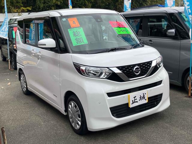 ルークス X 全周囲カメラ 両側スライド・片側電動 クリアランスソナー 衝突被害軽減システム オートライト スマートキー アイドリングストップ ベンチシート CVT 盗難防止システム ABS ESC CD USB(11枚目)