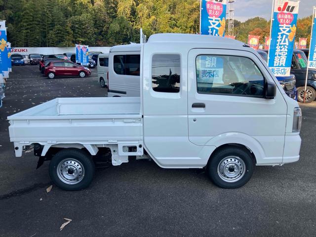 スーパーキャリイ 　ＡＴ　衝突被害軽減システム　クリアランスソナー　レーンアシスト　アイドリングストップ　オートライト　ＥＳＣ　エアコン　パワーステアリング　パワーウィンドウ（4枚目）