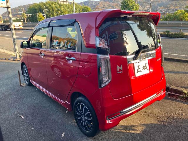 Ｎ－ＷＧＮカスタム Ｇ・ターボパッケージ　ワンオーナー　ＥＴＣ　バックカメラ　ナビ　ＴＶ　オートクルーズコントロール　オートライト　ＨＩＤ　スマートキー　アイドリングストップ　電動格納ミラー　ベンチシート　ＣＶＴ　盗難防止システム　ＡＢＳ（14枚目）
