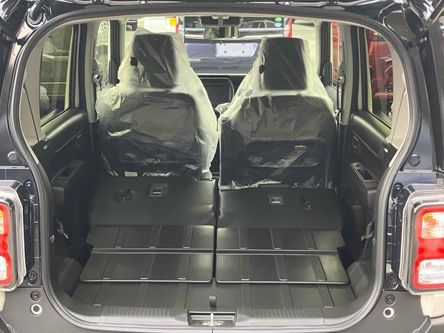 ハスラー タフワイルド　クリアランスソナー　オートクルーズコントロール　レーンアシスト　衝突被害軽減システム　オートライト　スマートキー　アイドリングストップ　電動格納ミラー　シートヒーター　ＣＶＴ　ＥＳＣ　ルーフレール（23枚目）