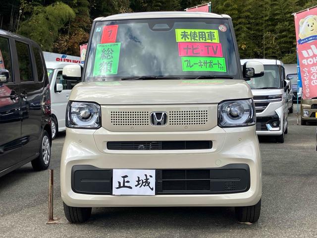 N-BOX ファッションスタイル 届け出済み未使用車 バックカメラ 両側スライド・片側電動 ナビ TV クリアランスソナー オートクルーズコントロール レーンアシスト 衝突被害軽減システム オートライト LEDヘッドランプ(2枚目)